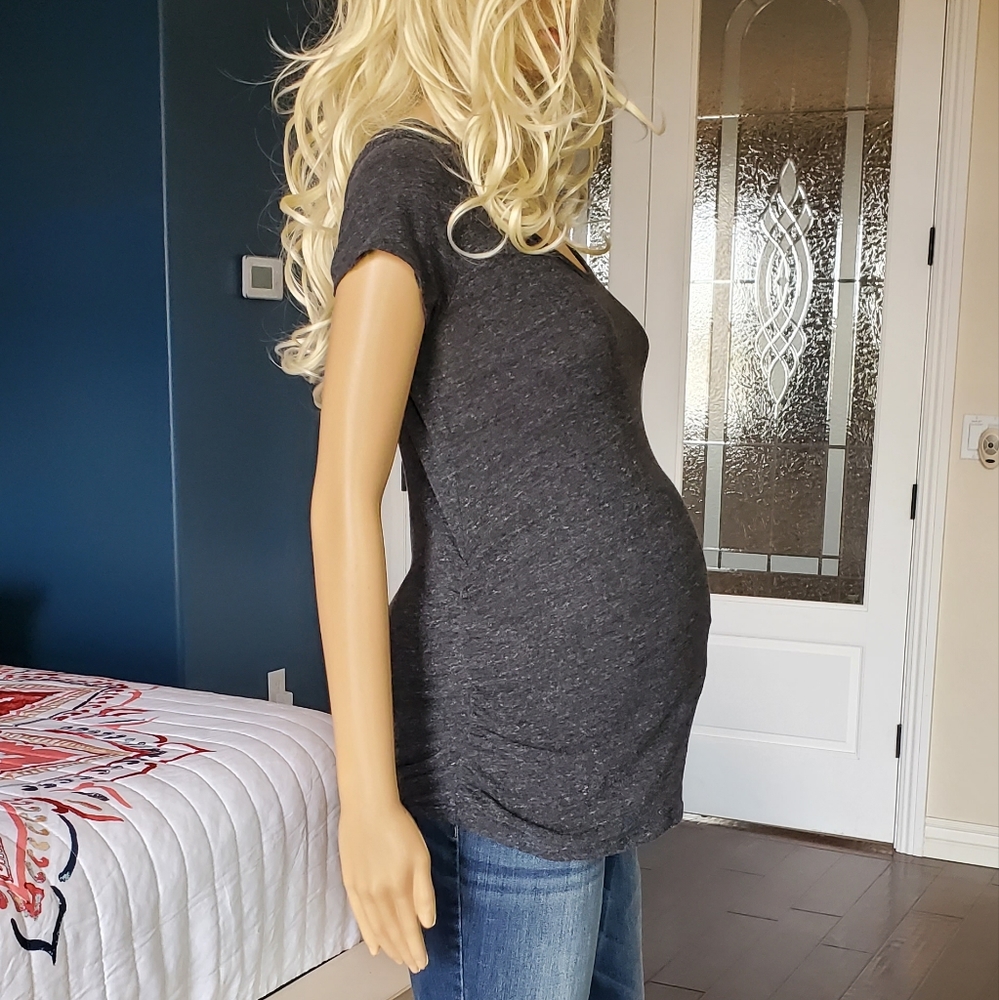 AMBIANCE MATERNITY TEE SZ L